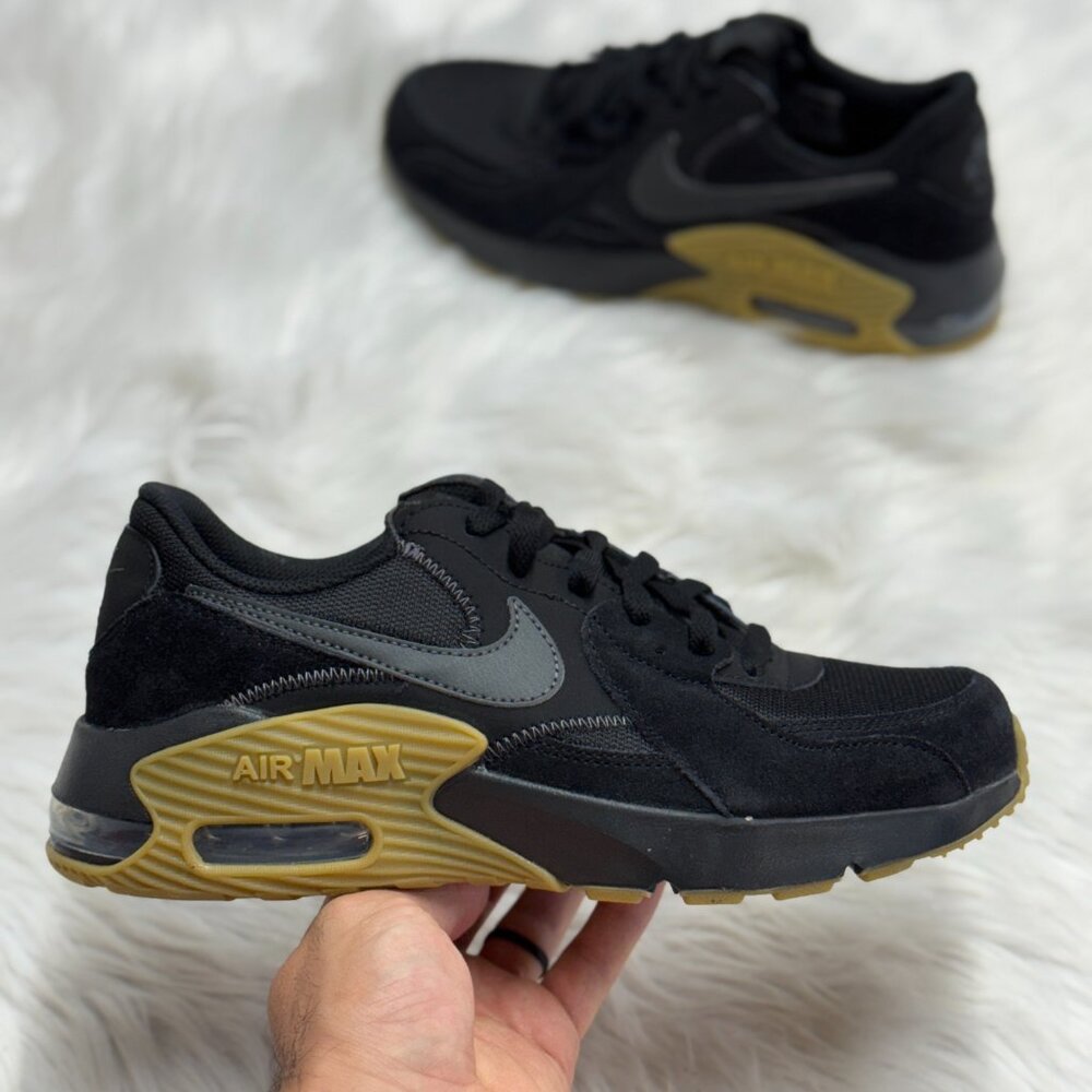 Nike Air Max Excee Black Gum Light Brown Anthracite Mens HV0928-010 NEW Sz 8